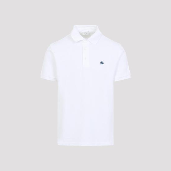 26SS 에트로 폴로 티셔츠 MRMD0005 AU135 W0001 WHITE - ETRO