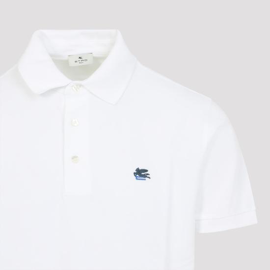 26SS 에트로 폴로 티셔츠 MRMD0005 AU135 W0001 WHITE - ETRO