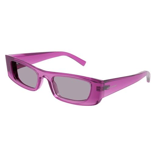 26SS 생로랑 선글라스 SL 553 003 PINK PINK VIOLET PINK PURPLE - SAINT LAURENT