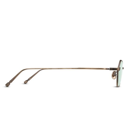 26SS 마츠다 선글라스 M3138 SG ANTIQUE GOLD CAFE GREEN - MATSUDA