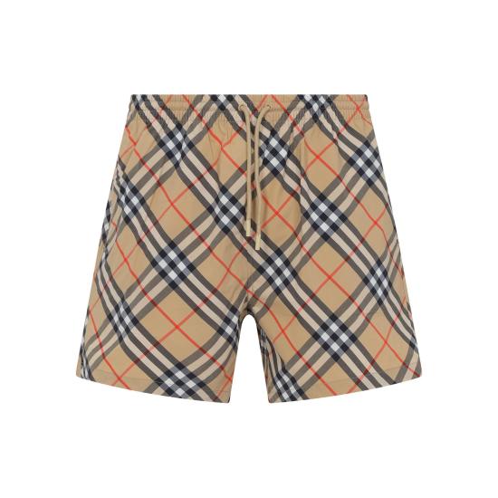  버버리 체크 스윔팬츠 8087335 B9368 SAND IP CHECK NUDE NEUTRALS