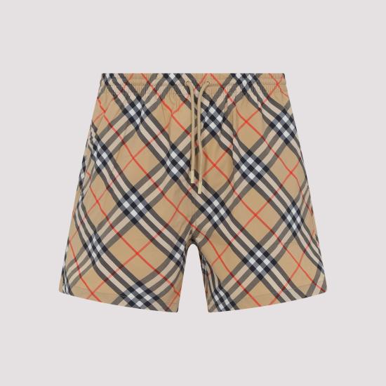  버버리 체크 스윔팬츠 8087335 B9368 SAND IP CHECK NUDE NEUTRALS - BURBERRY