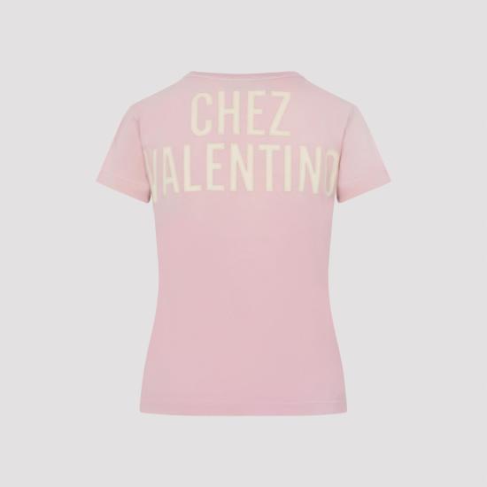 26SS 발렌티노 가라바니 반팔 티셔츠 8B3MG24Y9GL C5R NEUTRAL ROSE BETULLA NUDE NEUTRALS - VALENTINO GARAVANI