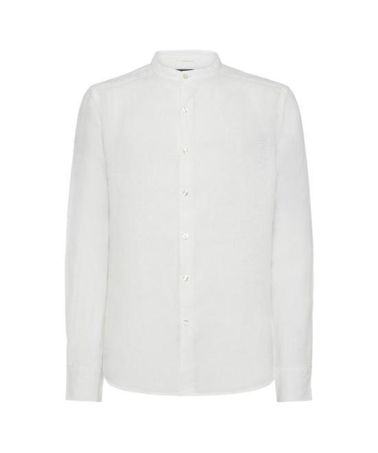 SPRING SUMMER 페트레이 셔츠 IBERIS LINO 01 730 BIANCO WHITE