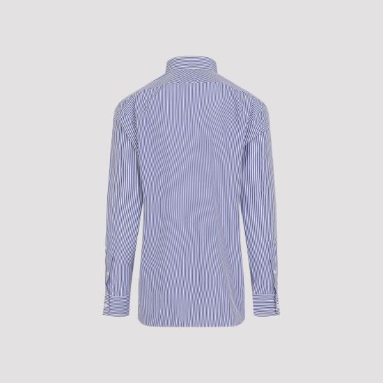 26SS 랄프로렌 퍼플라벨 셔츠 791530497001 MEDIUM BLUE WHITE - RALPH LAUREN PURPLE LABEL