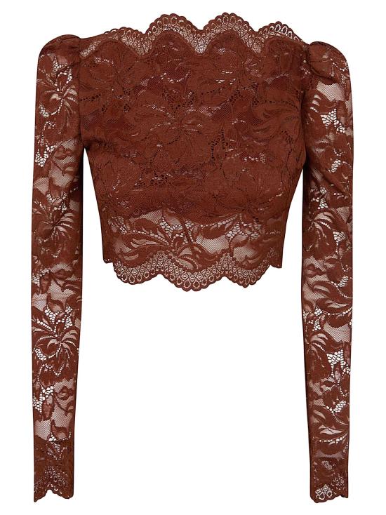 26SS 파코라반 탑 25HJTO845PA0170 P237 CINAMON BROWN - PACO RABANNE