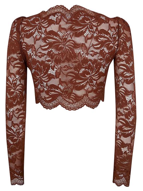 26SS 파코라반 탑 25HJTO845PA0170 P237 CINAMON BROWN - PACO RABANNE