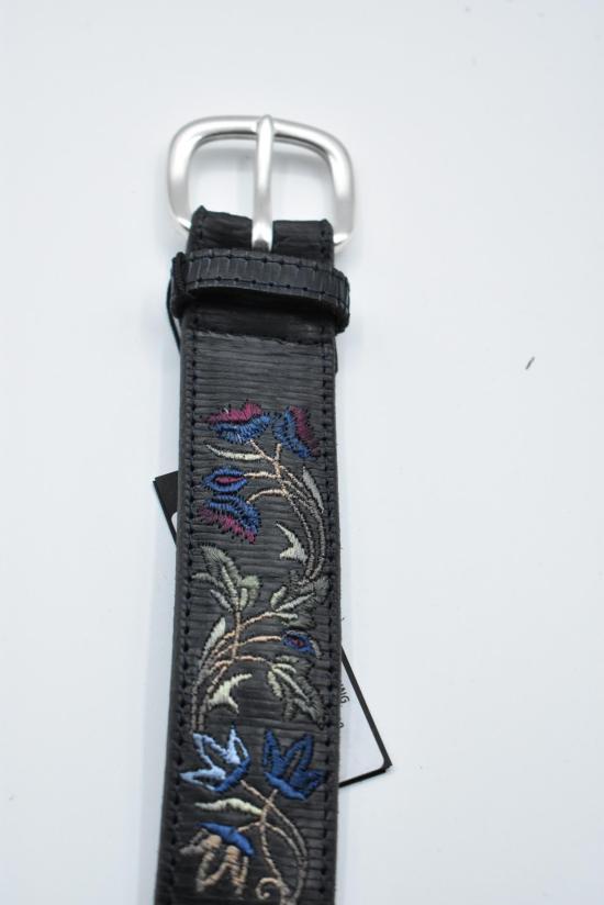  오르치아니 가죽 벨트 U08247 BLS BLU BLUE - ORCIANI