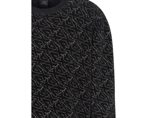 25FW 알마니 긴팔 티셔츠 XM001330 FC196 NERO BLACK - ARMANI