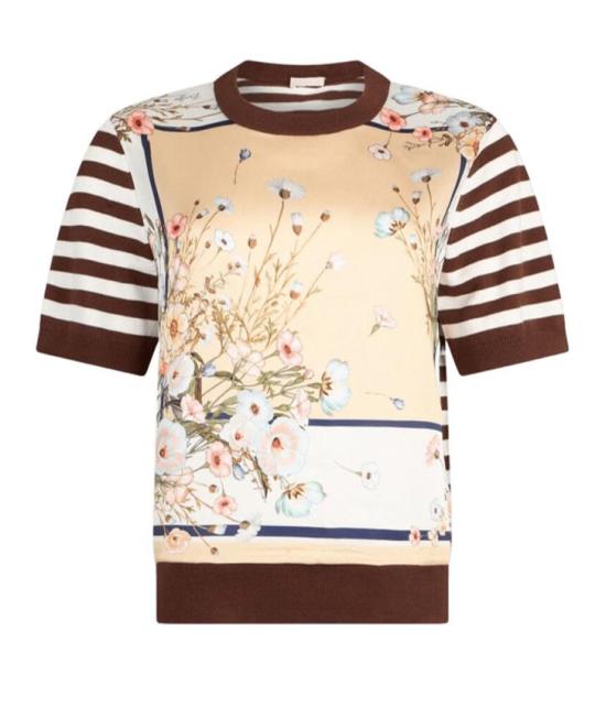 26SS 리우조 스웨터 WA6386 MS49I P9245 BIANCO MARRONE