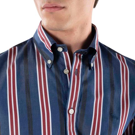 FALL WINTER 하몬트앤블레인 셔츠 CRI011012048B 801 BLU BLUE - HARMONT & BLAINE