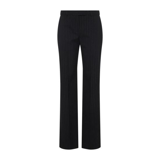 26SS 알렉산더 맥퀸 스트레이트 팬츠 858326 QJAFX 1389 BLACK GOLD