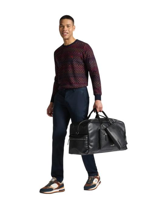 25FW 하몬트앤블레인 긴팔 티셔츠 HRP846030277 801 BLU BLUE - HARMONT & BLAINE