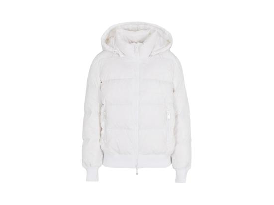 25FW 알마니 숏패딩 XW000228 U0002 BIANCO WHITE