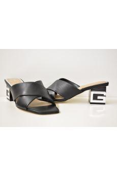  게스 로퍼 FL6DRA MADRA NERO BLACK - GUESS