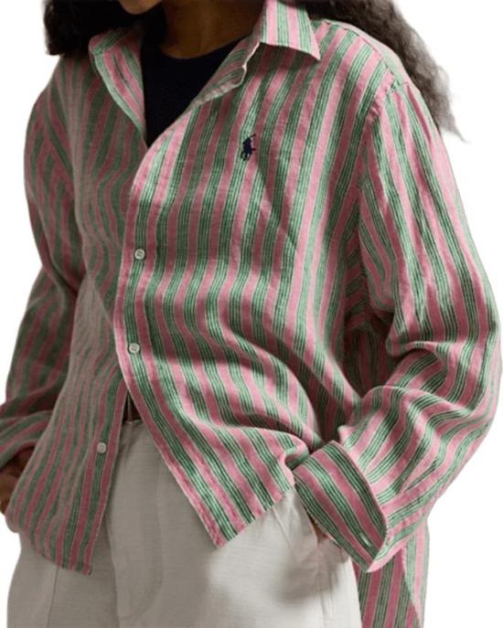 26SS 랄프 로렌 셔츠 211935130 501 BERRY GREEN - RALPH LAUREN