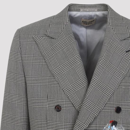 26SS 갤러리 디파트먼트 코트 PDBC20049 CLASSIC MICRO HOUNDSTOOTH MULTICOLOUR - GALLERY DEPT