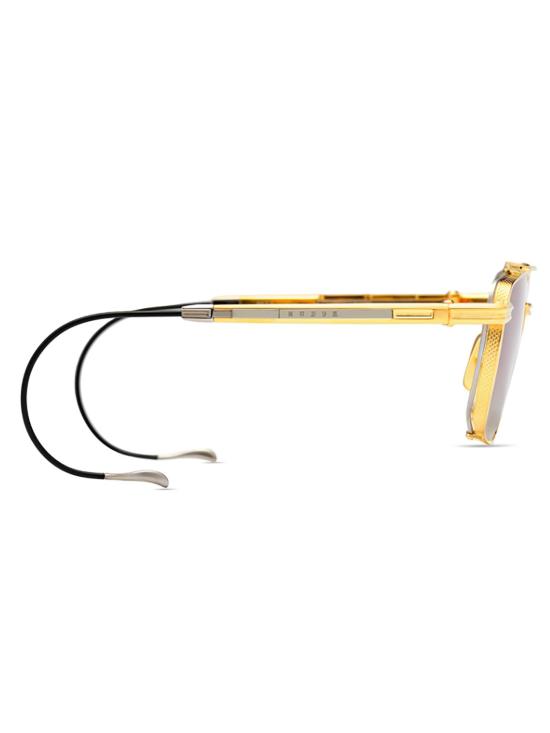 26SS 디타 선글라스 DES019 A 02 EPLX 19 22K GOLD PLATED BLACK METALLIC - DITA