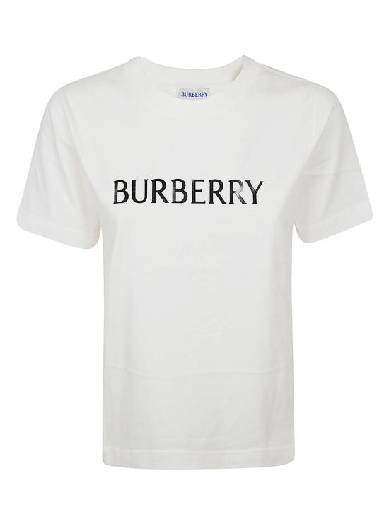 26SS 버버리 로고 코튼 티셔츠 8118978 CHALK GREY