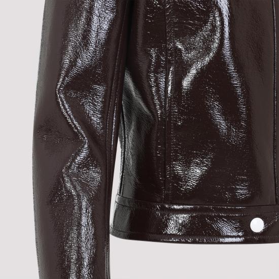 26SS 쿠레쥬 자켓 PERCBL005VY0014 1983 CHOCOLATE BROWN - COURREGES