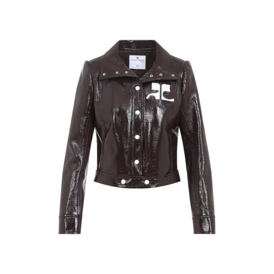 26SS 쿠레쥬 자켓 PERCBL005VY0014 1983 CHOCOLATE BROWN