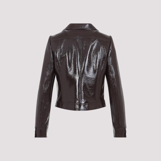 26SS 쿠레쥬 자켓 PERCBL005VY0014 1983 CHOCOLATE BROWN - COURREGES