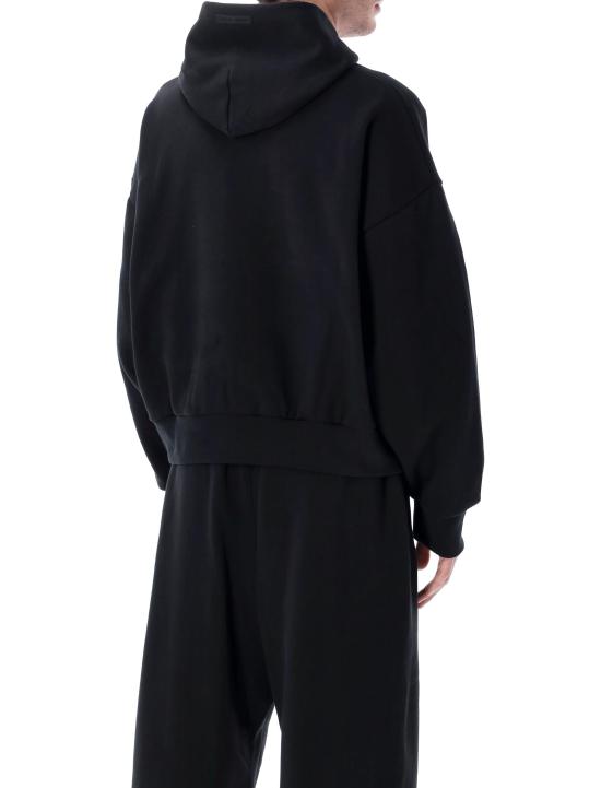 26SS 피어오브갓 로고 클래식 후드 티셔츠 피어오브갓 192HO256861F VB VINTAGE BLACK - FEAR OF GOD