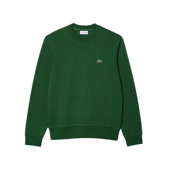  라코스테 오가닉 브러쉬드 코튼 스웨트셔츠 SH9608 132 VERDE GREEN