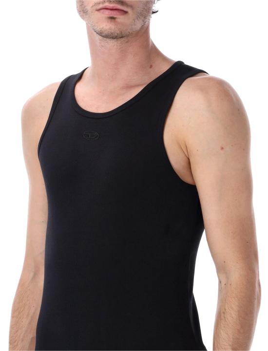 26SS 디젤 폴로 티셔츠 A215600JEAI 9XX BLACK - DIESEL