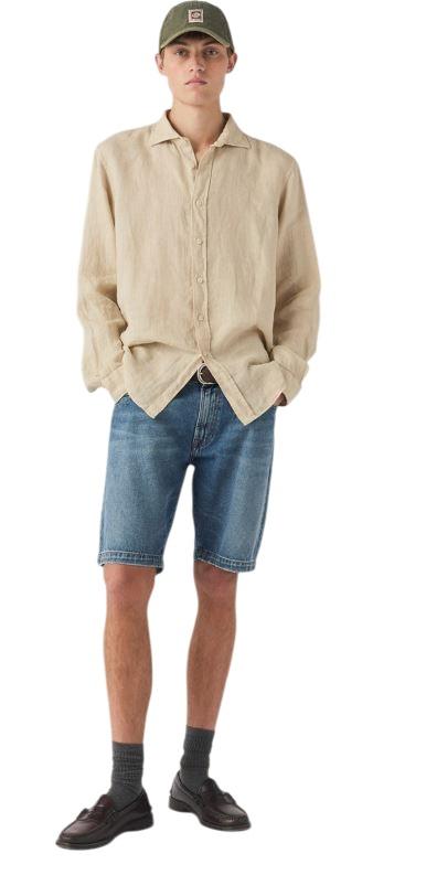  로이로져스 숏팬츠 RRU085D6751392 999 BLU BLUE - ROY ROGER'S