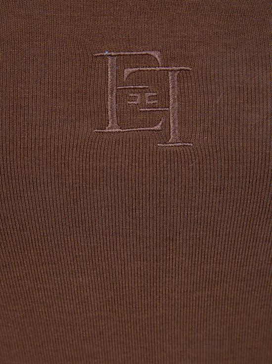 26SS 엘리자베타프랜치 탑 CN77B61E2 600 CUOIO BROWN - ELISABETTA FRANCHI