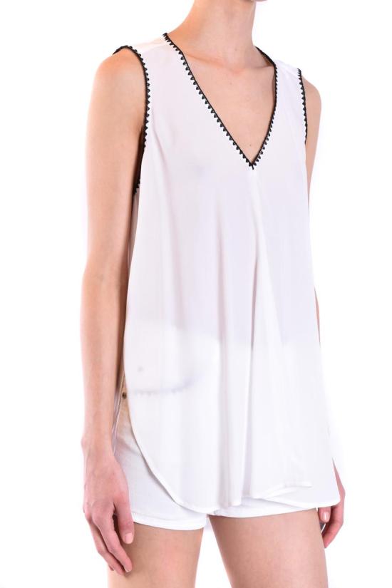  돈답 탑 DC191SF0050XXXCDD000 WHITE - DONDUP