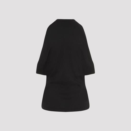  알렉산더 맥퀸 탑 804191 QLADW 1000 BLACK - ALEXANDER MCQUEEN