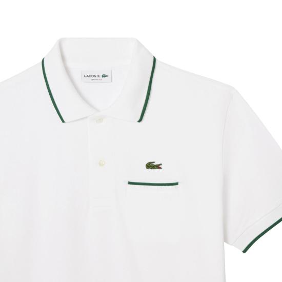  라코스테 폴로 티셔츠 PH9838 737 BIANCO WHITE - LACOSTE
