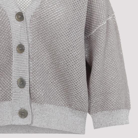 26SS 페세리코 스웨터 A99032F12 9234R 03R BIANCO NATURALE NUDE NEUTRALS - PESERICO