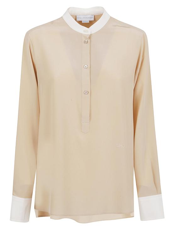 26SS 스텔라 맥카트니 셔츠 620185 SY206 2700 ALMOND BROWN