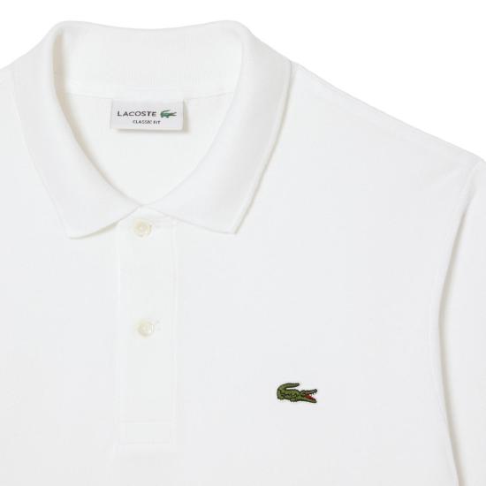  라코스테 클래식 롱슬리브 폴로 셔츠 L1312 001 BIANCO WHITE - LACOSTE