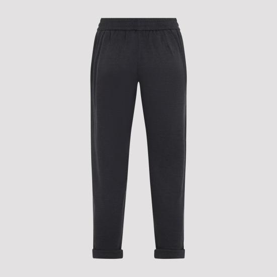 26SS 브루넬로 쿠치넬리 스트레이트 팬츠 MD828SB899 C9142 CARBONE GREY - BRUNELLO CUCINELLI