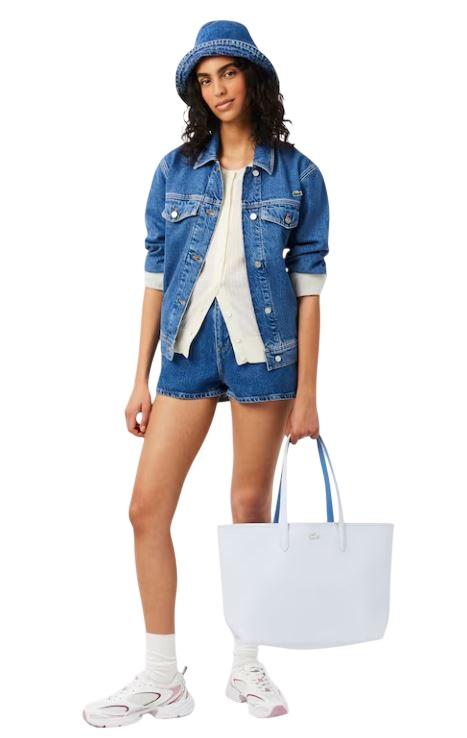 26SS 라코스테 숄더백 NF4823 T38 AZZURRO CLEAR BLUE - LACOSTE