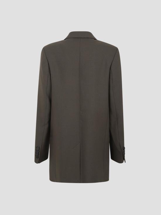 25FW 토템 수트 자켓 254WRZ0058FB0537 032 GREEN - TOTEME