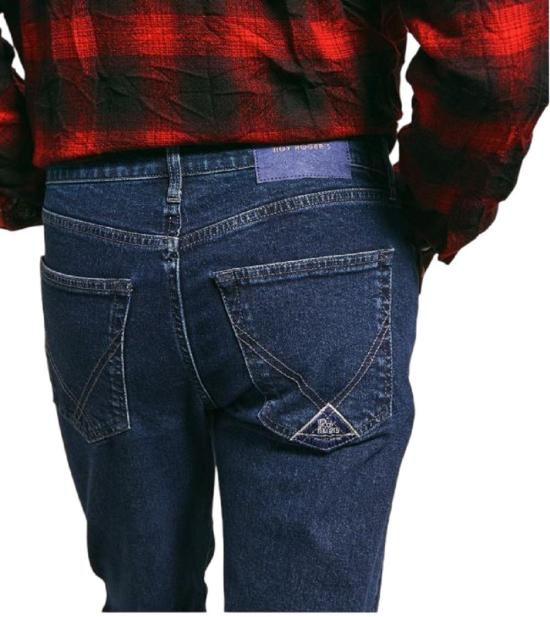  로이로져스 스트레이트 팬츠 D5312077 999 DENIM BLUE - ROY ROGER'S