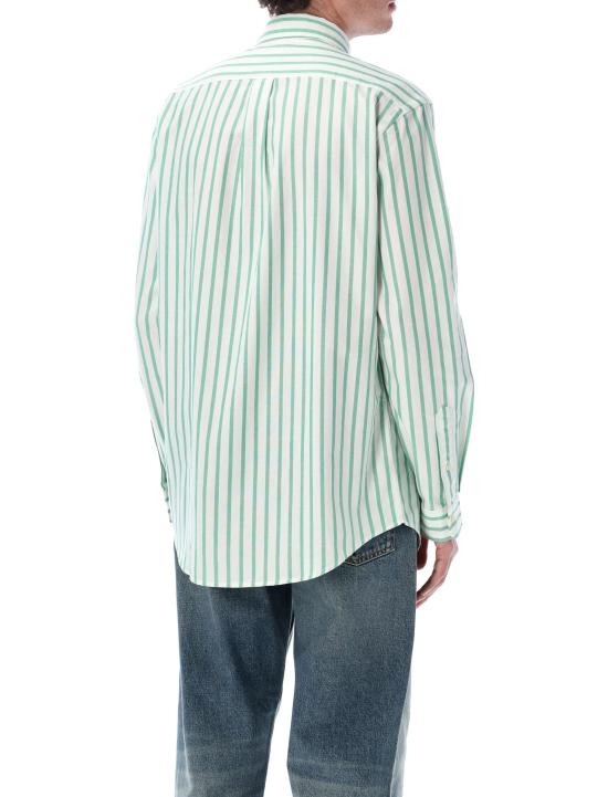 26SS 랄프 로렌 셔츠 710B15604 002 WHITE GREEN - RALPH LAUREN