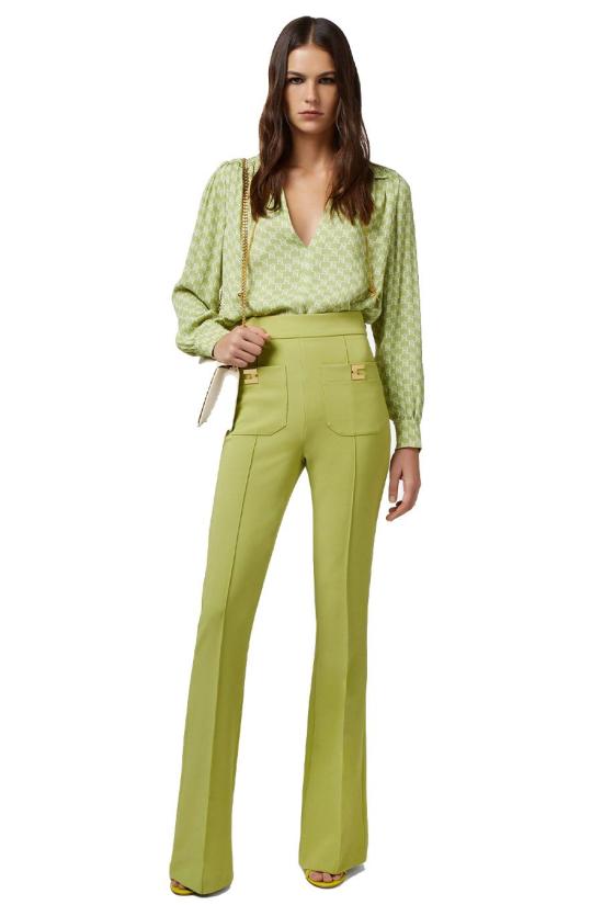  엘리자베타프랜치 셔츠 CAS3041E2K29 GREEN - ELISABETTA FRANCHI