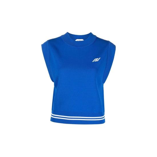 FALL WINTER 오트리 니트웨어 A23IVESW 426Y Blue BLUE