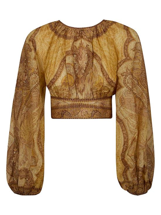 26SS 짐머만 탑 6436TRS262 TPMM TAPESTRY MUSTARD MULTI MULTICOLOUR