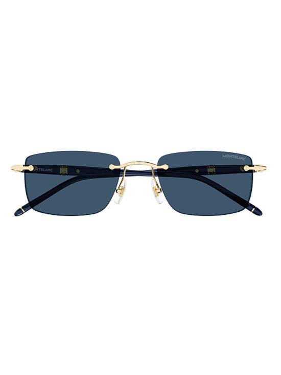 26SS 몽블랑 선글라스 MB0344S 003 GOLD BLUE BLUE