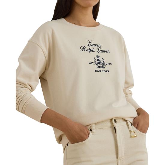 26SS 랄프 로렌 긴팔 티셔츠 200P03726002 MASCARPONE CREAM - RALPH LAUREN