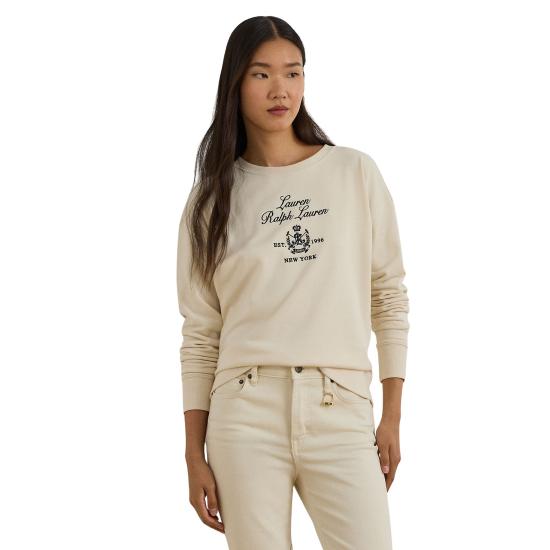 26SS 랄프 로렌 긴팔 티셔츠 200P03726002 MASCARPONE CREAM - RALPH LAUREN