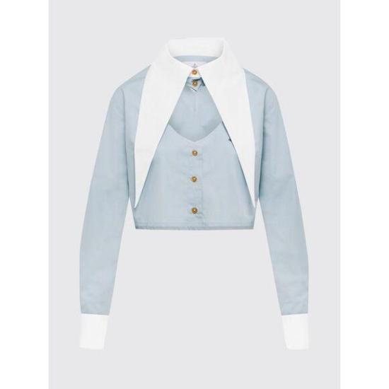 26SS 비비안웨스트우드 셔츠 1501005UW009Q O101 BLUE