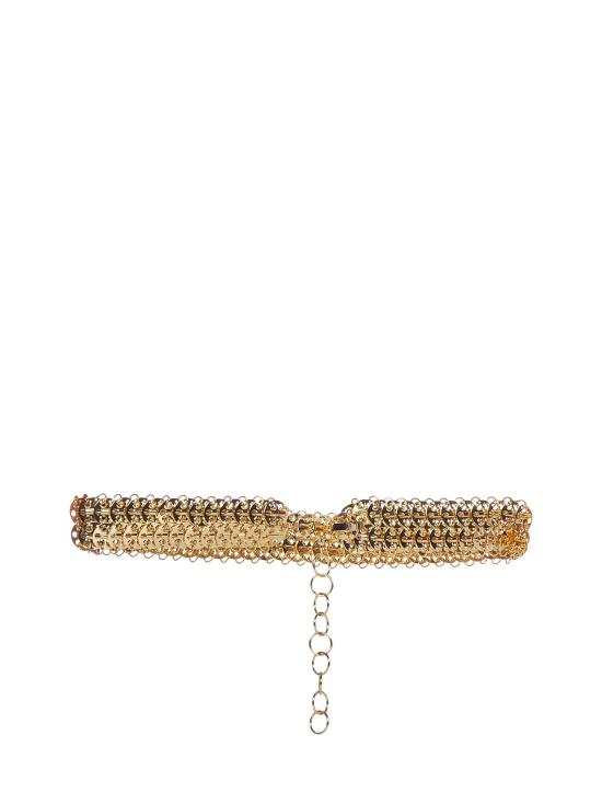 26SS 파코라반 벨트 23PAA0132MET002 P711 GOLDEN - PACO RABANNE